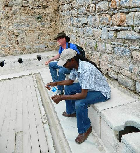 ephesus toilet