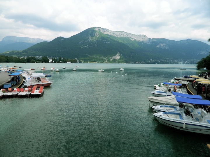 June 2, Lake Annecy, France: The world's cleanest lake.