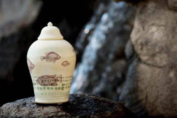 fish urn
